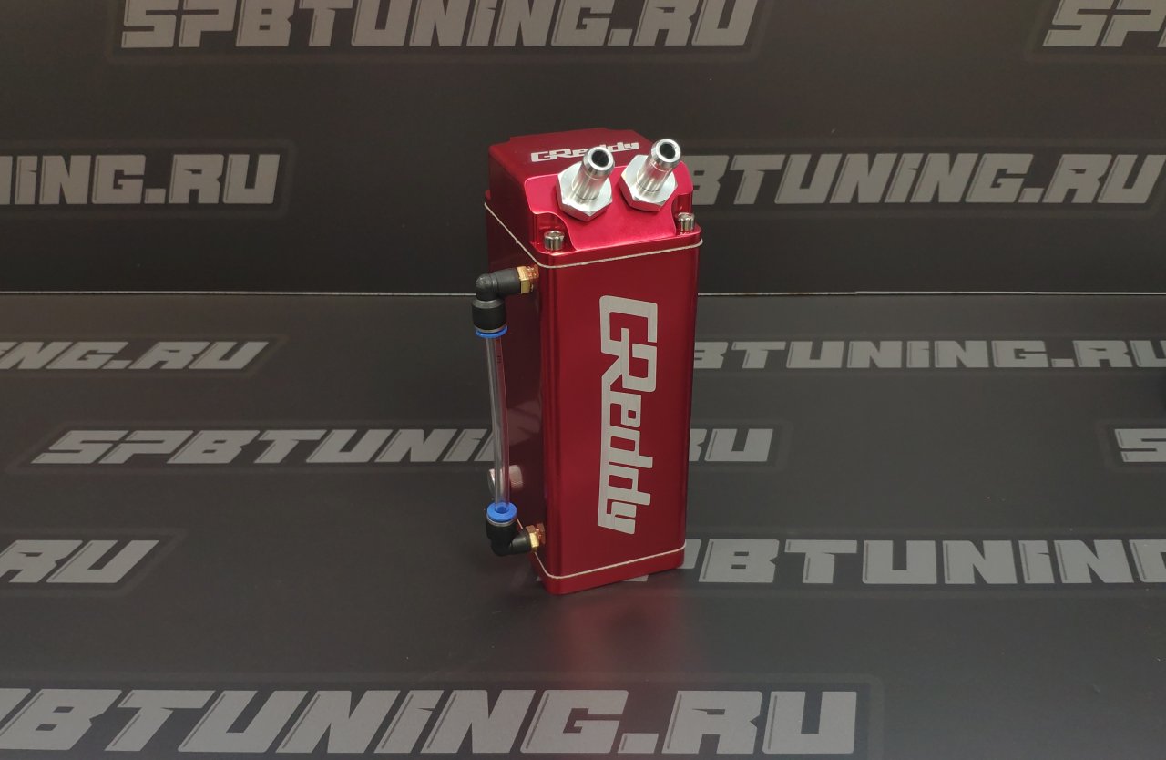 Маслосборник Greddy style - красный