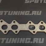 Фланец Tuning Toys под коллектор 2JZ-GTE (нерж)