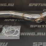 Даунпайп Toyota JZX110 под сток-турбину