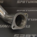 Даунпайп Toyota JZX110 под сток-турбину