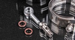 Перепускной клапан (blow off, блоу офф), 50 мм "TIAL style" + установочный комплект