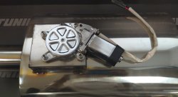 Бочка выхлопная SpeedFlow с электрозаглушкой 76мм