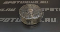 Термолента коричневая базальтовая до 1500 градусов 50мм*10м