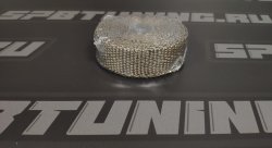 Термолента 1200 градусов базальтовая 25мм'*5м