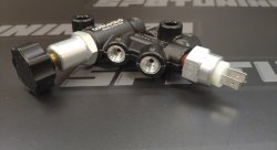 Регулятор тормозного усилия, вход/выход 3/8-24 IF, 2-ух контурный с концевиком Wilwood 