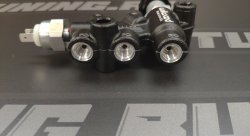 Регулятор тормозного усилия, вход/выход 3/8-24 IF, 2-ух контурный с концевиком Wilwood 