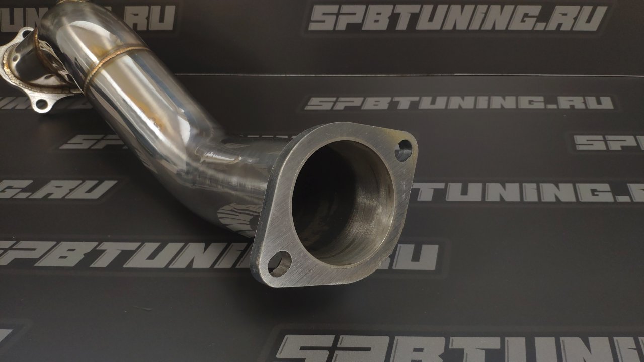 Даунпайп Toyota JZX110 под сток-турбину
