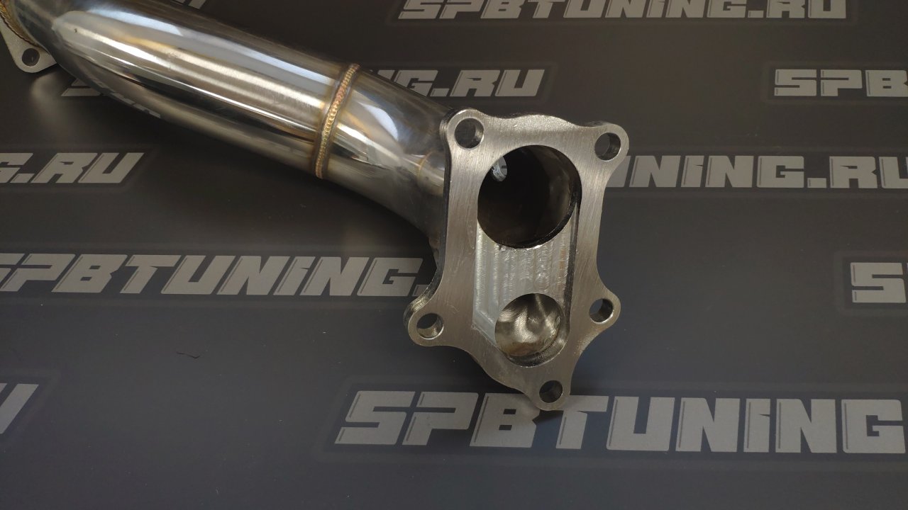 Даунпайп Toyota JZX100 под сток-турбину