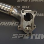 Даунпайп Toyota JZX100 под сток-турбину