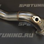 Даунпайп Toyota JZX100 под сток-турбину