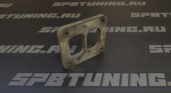 Фланец под турбину T4 twin - сталь