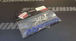 Шайбы декоративные Password JDM - синие 10 штук.