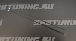 Хомут ленточный 350мм, нержавеющ.сталь, черный