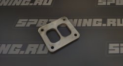 Фланец под турбину T4 twin - сталь