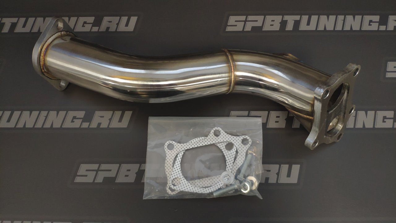 Даунпайп Toyota JZX100 под сток-турбину