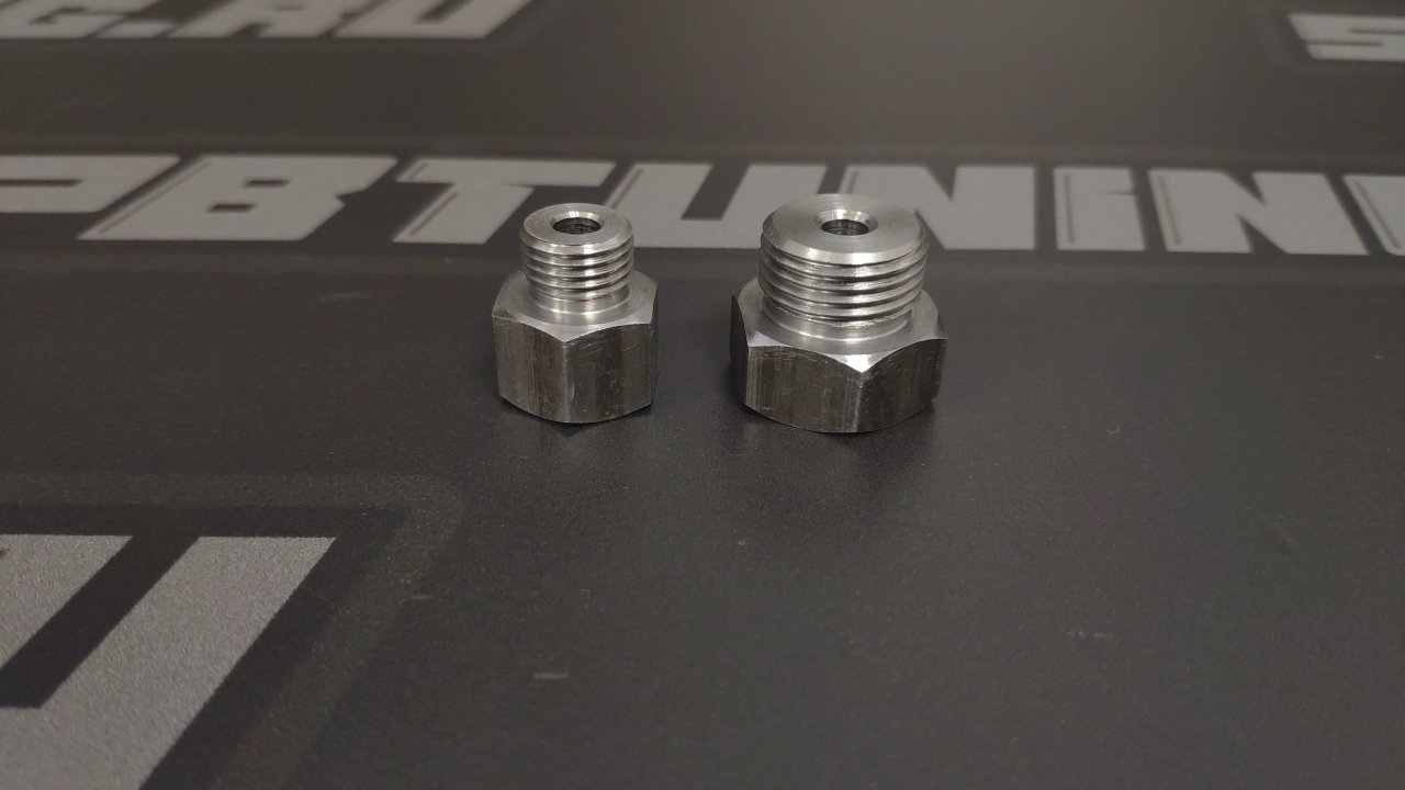 Штуцера переходные Tuningtoys под М10х1 для гидроручника под АТЕ (ВАЗ)