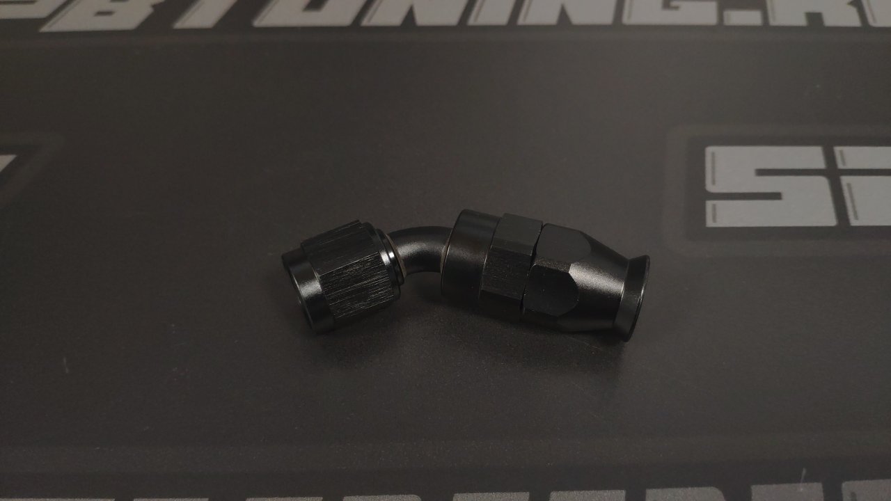 Фитинг AN6 45° под тефлоновый шланг PTFE