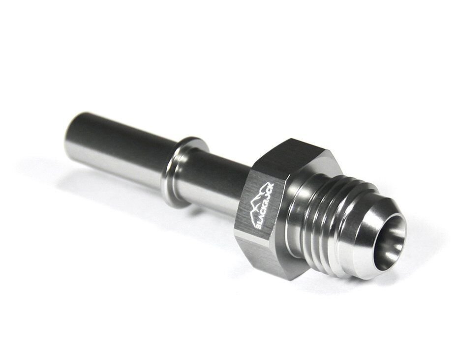 Фитинг AN-06 - 5/16" (8mm) быстросъём, прямой папа, BLACKROCK LAB 