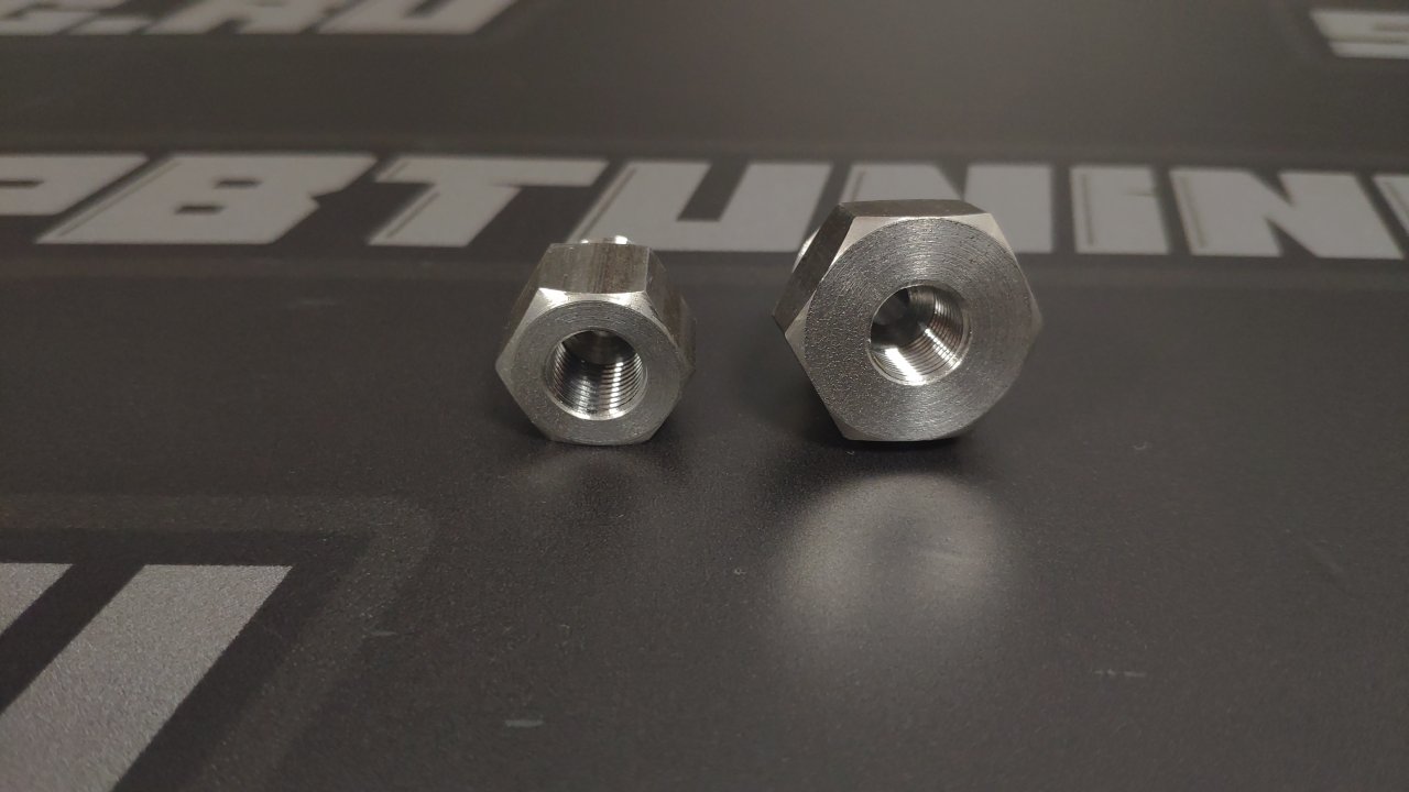 Штуцера переходные Tuningtoys под М10х1 для гидроручника под АТЕ (ВАЗ)