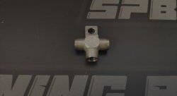 Тройник тормозной трубки M10*1.00 мама нержа