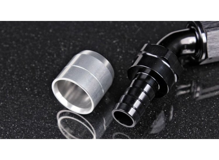 Фитинг AN10 45° обжимной под шланг AN AB88