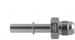 Фитинг AN-06 - 5/16" (8mm) быстросъём, прямой папа, BLACKROCK LAB 