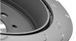 Тормозной диск HAWK Talon СЛОТИРОВАННЫЙ Toyota LC 200 / Lexus LX570, ЗАДНИЙ 345x18мм