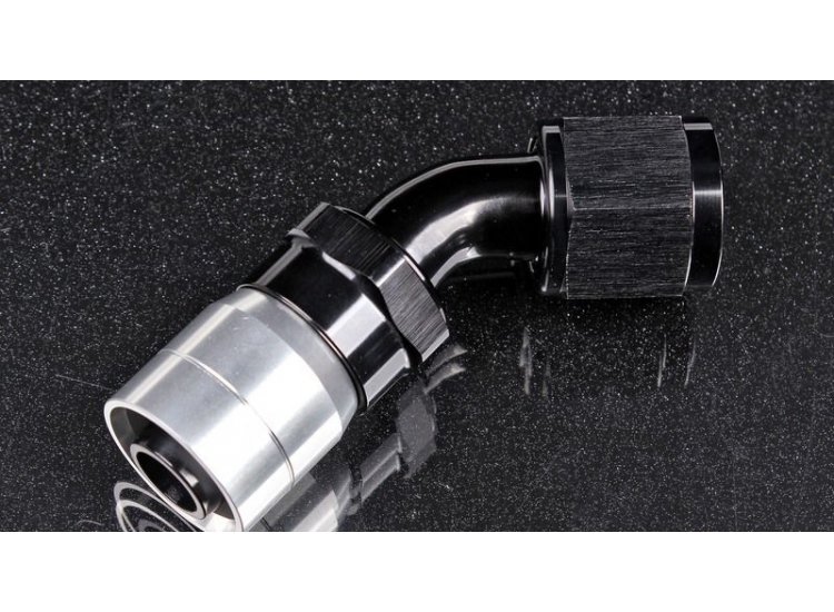 Фитинг AN10 45° обжимной под шланг AN AB88