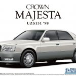 Сборная модель Aoshima TOYOTA UZS151 CROWN MAJESTA C TYPE `98