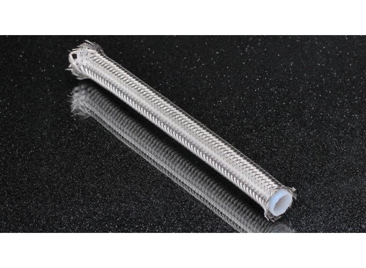 Шланг AN8 высокого давления армированный тефлоновый PTFE