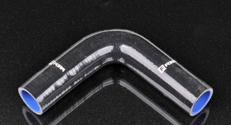 Патрубок силиконовый 19 мм, 90°, L=150*150 мм, 3 слоя армировки, чёрный ASHU03-90-19