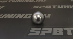 Ручка КПП, шар, серебристый