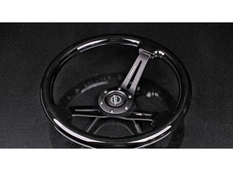 Руль NRG 350 мм, большой вылет