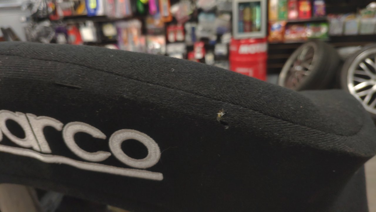 SPARCO Кресло для автоспорта PILOT QRT, FIA 8855-1999, р-р L/XL С дефектами!