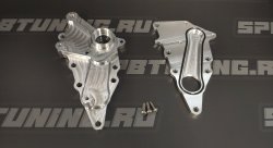 Tuning Toys Проставка в замен штатной помпы с выходом AN16 для системы охлаждения Toyota 2JZ