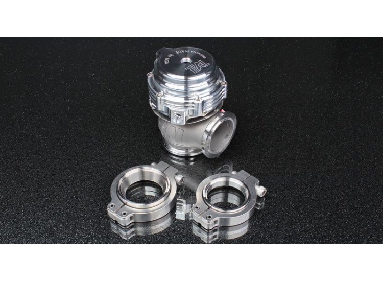 Вестгейт (wastegate, клапан сброса выхлопных газов), MV-S 38 мм silver/серебристый с установочным комплектом от 0,3 до 1,7 BAR MV-S SILVER