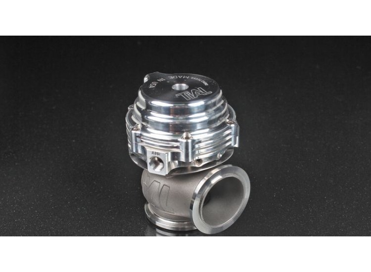 Вестгейт (wastegate, клапан сброса выхлопных газов), MV-S 38 мм silver/серебристый с установочным комплектом от 0,3 до 1,7 BAR MV-S SILVER