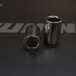 Гайки колесные Topfit открытые M12*1.25, высота - 32мм, хром