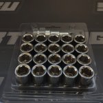 Гайки колесные Topfit открытые M12*1.25, высота - 32мм, хром