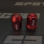 Гайки колесные Rays style M12*1.5, высота -35мм, красные