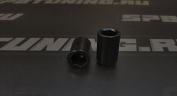 Гайки колесные Topfit открытые M12*1.5, высота - 32мм, черные