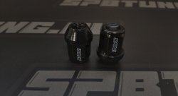 Гайки колесные Rays style M12*1.5, высота -35мм, черные