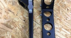 Кронштейны теншенов Aim Parts R33/34 и C35 усиленные с закладными и площадками под съемную распорку