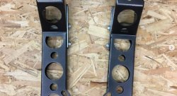 Кронштейны теншенов Aim Parts Silvia S14/S15 усиленные с закладными и площадками под съемную распорку