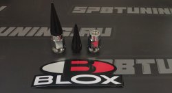 Гайки колесные Blox nut сталь+алюминий M12*1.5, черные