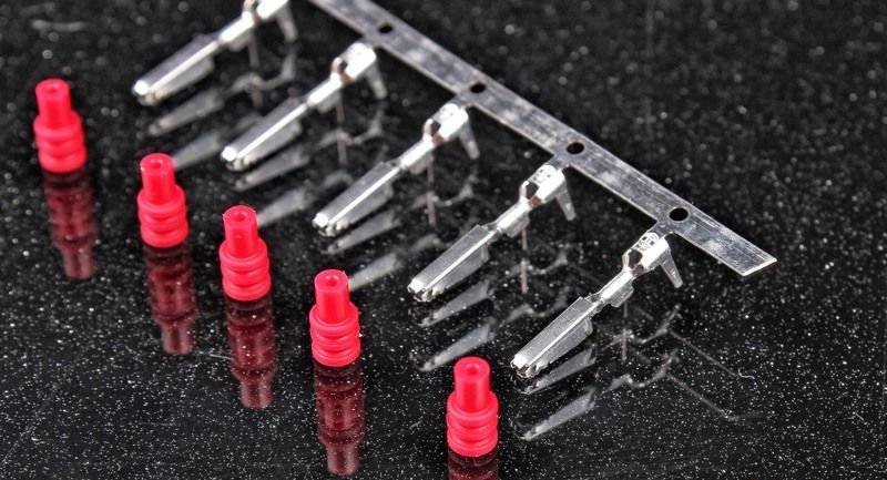 Разъем 5 way датчика давления (температуры) "Bosch Trapez" 22-20AWG 