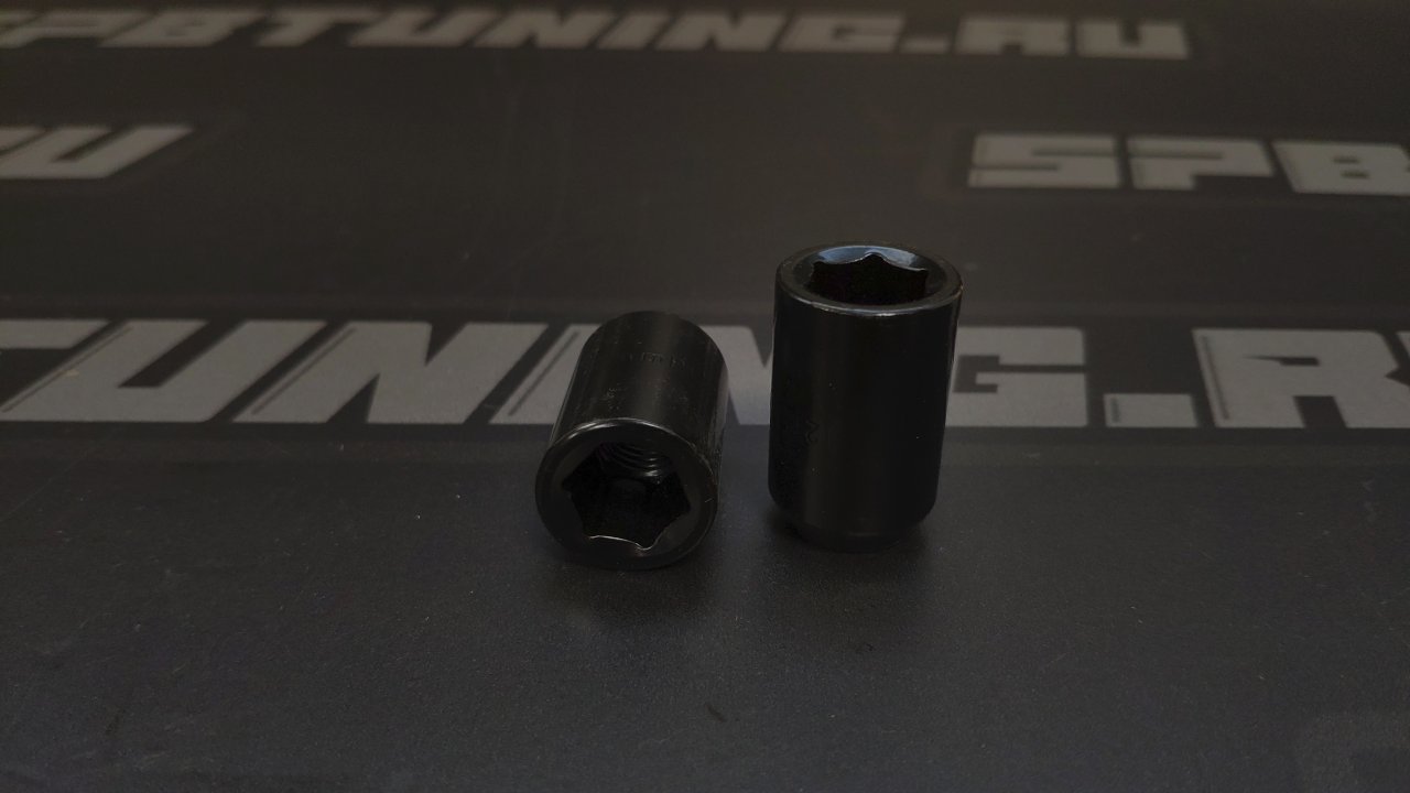 Гайки колесные Topfit открытые M12*1.25, высота - 32мм, черные