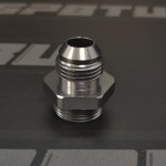 Адаптер П AN08 - П M22 x 1,5 mm под масло куллер, алюминий, BLACKROCK LAB