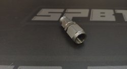 Фитинг тормозной AN3 (шланг) – М10*1.00 мама, нержа.