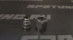 Адаптер М AN10 - П AN06, алюминий, BLACKROCK LAB